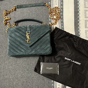 Brand new SAINT LAURENT College Medium Chain Bag